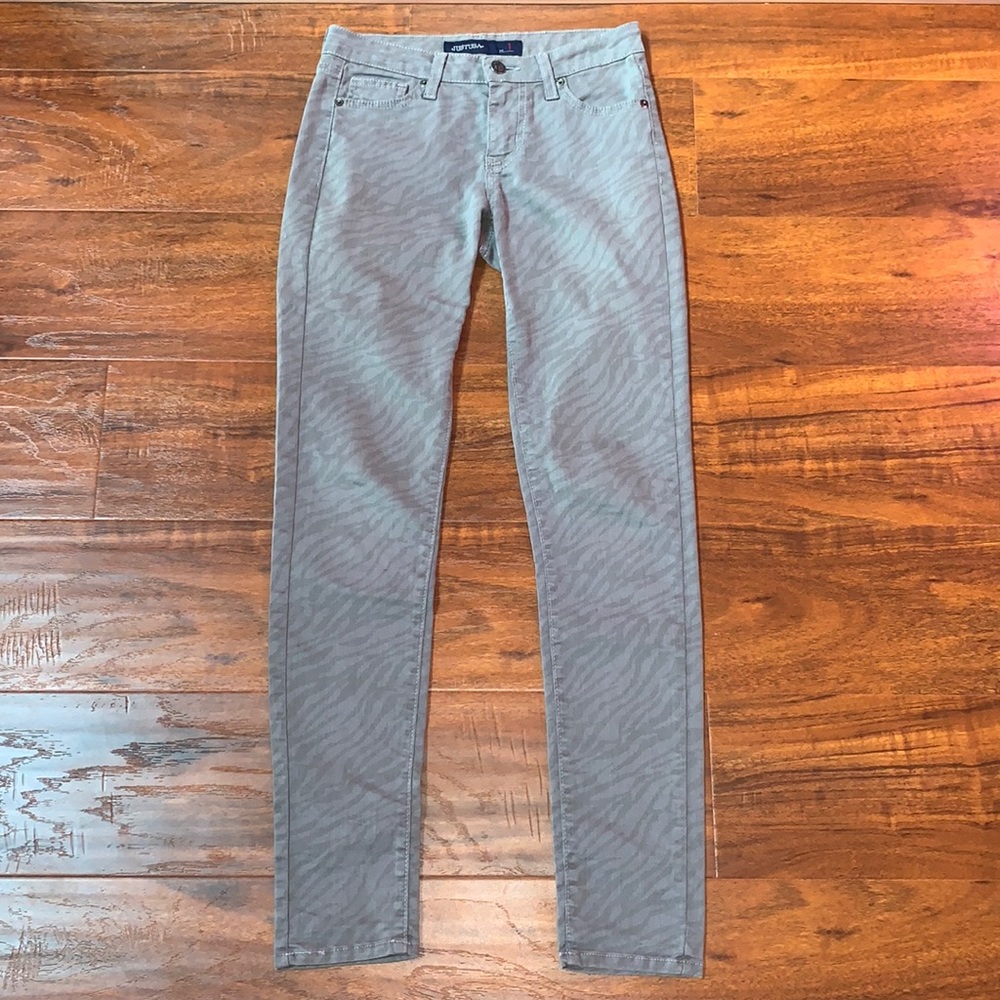 JUSTUSA zebra print jeans